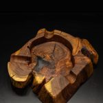 Pepeljara od šljive s epoxy smolom