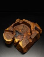 Pepeljara od šljive s epoxy smolom